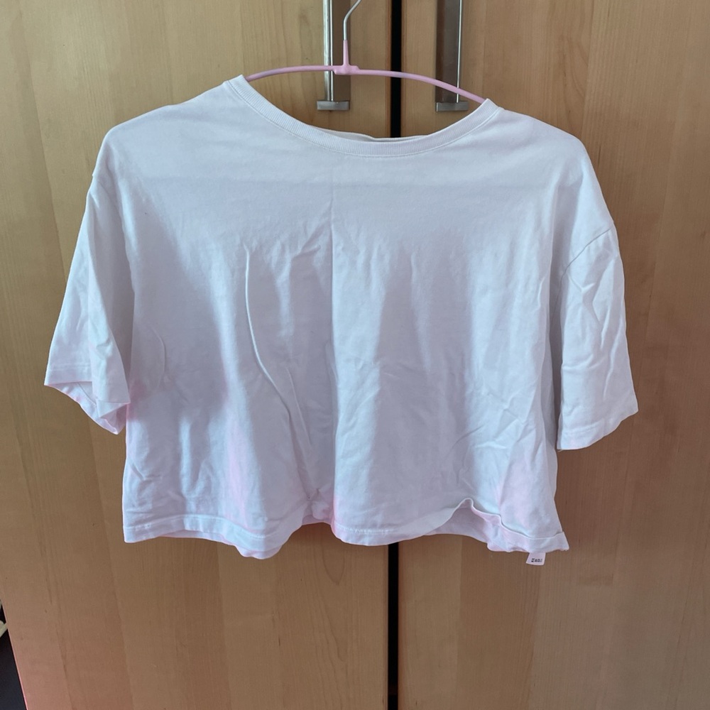 Good American White Women's Crop Top